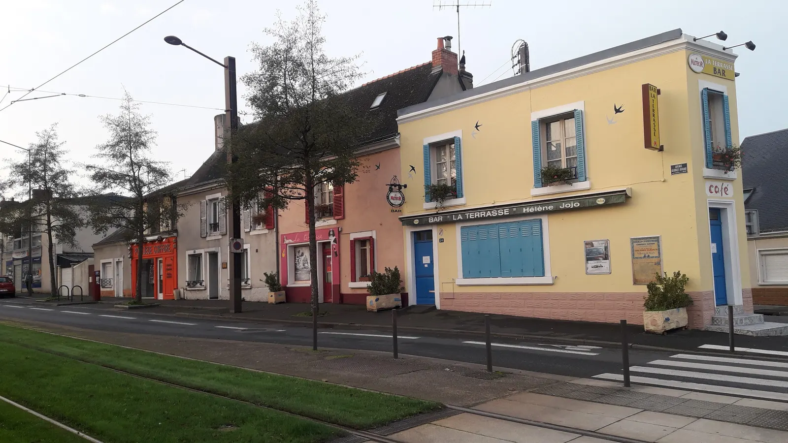 Le quartier de Pontlieue, sur la rive gauche du Mans